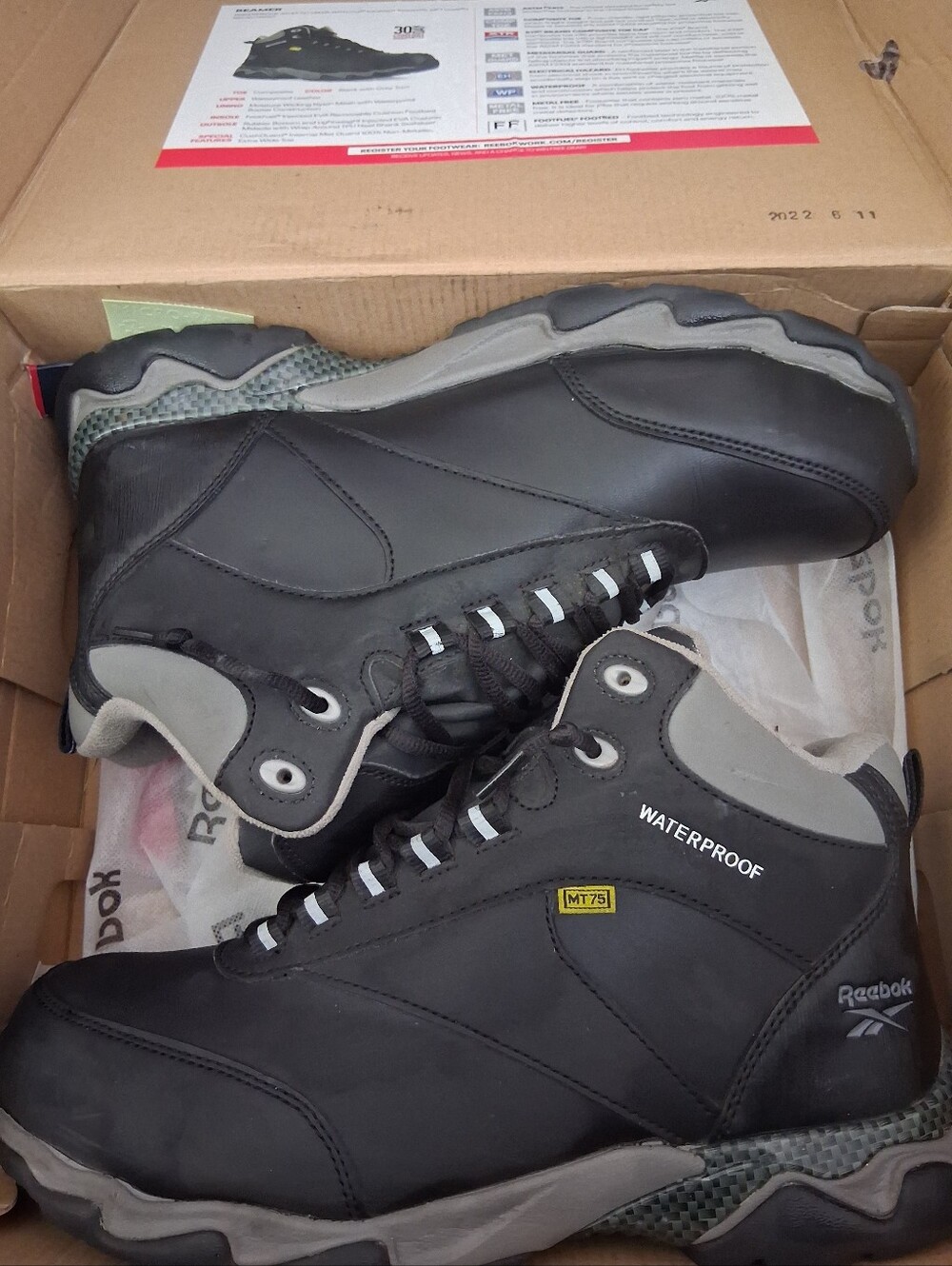 Reebox Steel Toe Boots